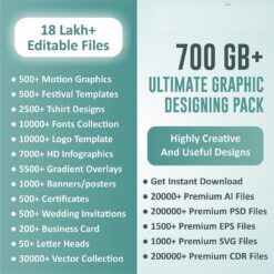 700GB+ Ultimate Graphic Designing Bundle 2