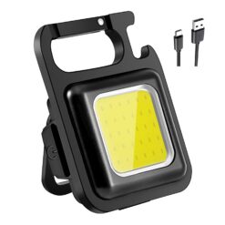 COB Rechargeable Keychain Light